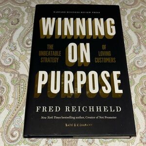 GUC Winning on Purpose Hardcover Book by Fred Reichheld